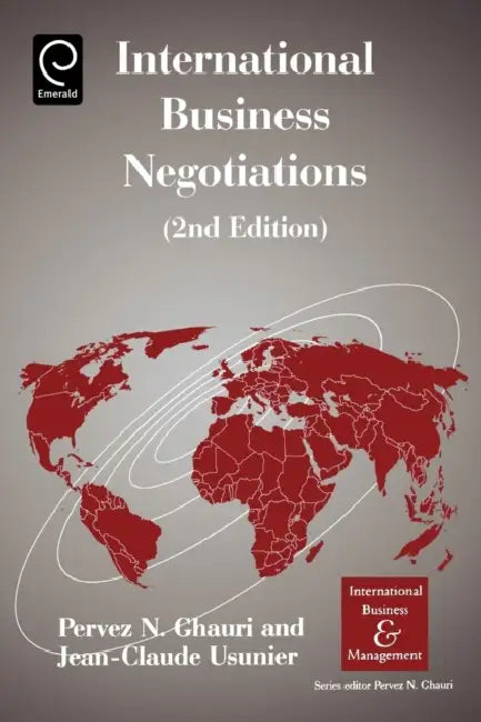 International Business Negotiations by Pervez N. Ghauri, Jean-Claude Usunier
