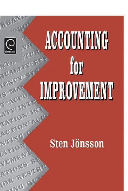 Accounting for Improvement by Sten Jonsson