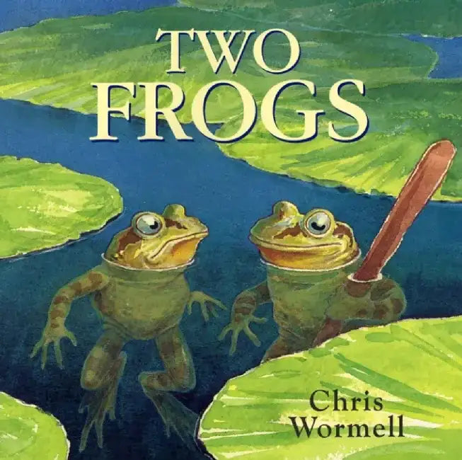 Two Frogs by Christopher Wormell