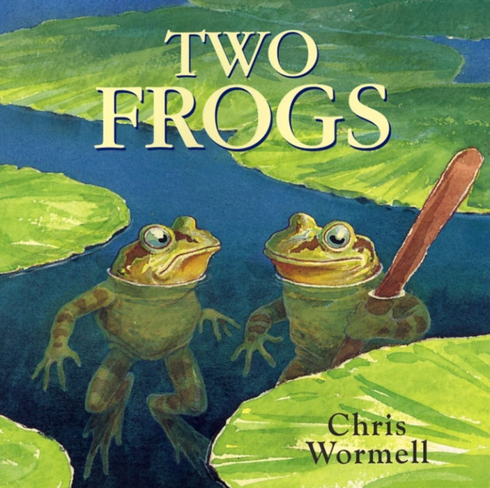 Two Frogs by Christopher Wormell