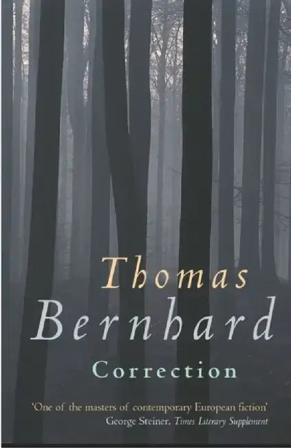 Correction by Thomas Bernhard