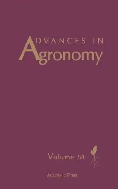 Advances in Agronomy: Volume 54 by Donald L. Sparks