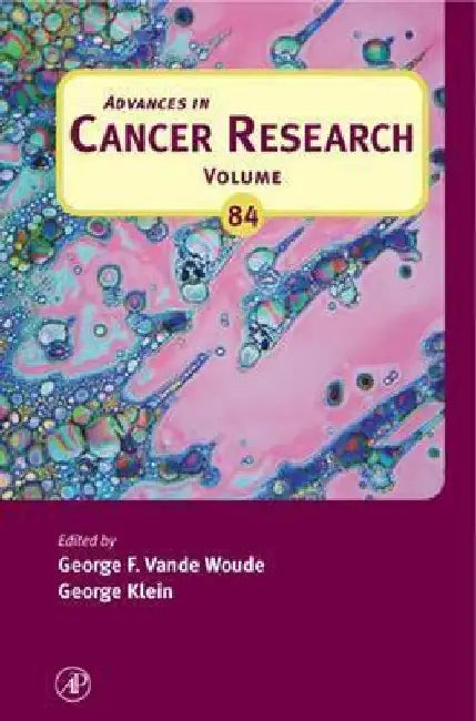 Advances in Cancer Research by George Klein