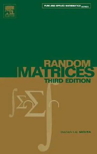 Random Matrices by Madan Lal Mehta