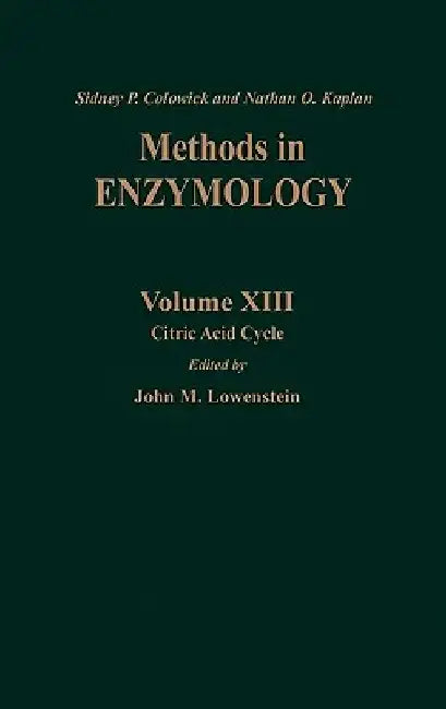 Citric Acid Cycle: Volume 13 by Nathan P. Kaplan