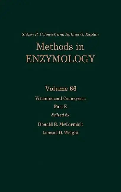 Vitamins and Coenzymes, Part E: Volume 66 by Nathan P. Kaplan