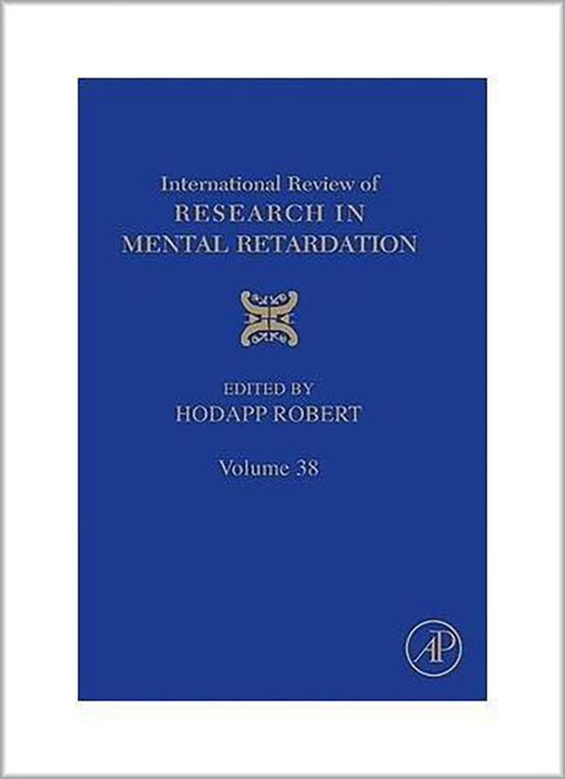 International Review Of Research In Mental Retardation  (Vol. 38)