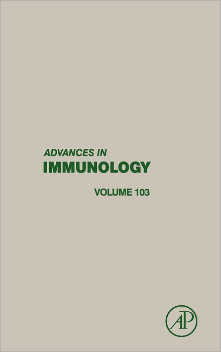 Advances In Immunology  (Vol. 103)