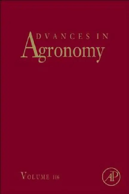 Advances in Agronomy by Donald L. Sparks