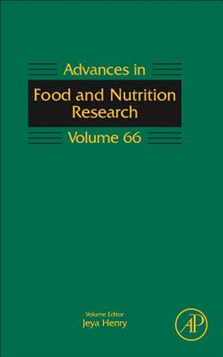 Advances In Food And Nutrition Research by Jeya Henry