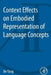 Context Effects on Embodied Representation of Language Concepts by Jie Yang