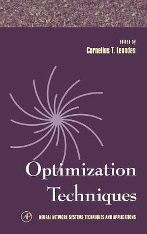 Optimization Techniques by Leondes, Cornelius T.