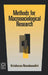Methods for Macrosociological Research by Krishnan Namboodiri