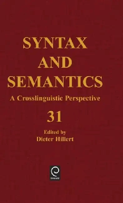 Sentence Processing: A Crosslinguistic Perspective by Dieter Hillert
