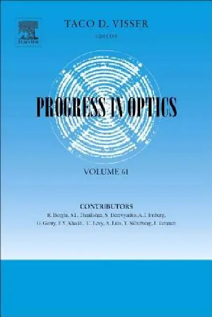 Progress in Optics by Taco Visser