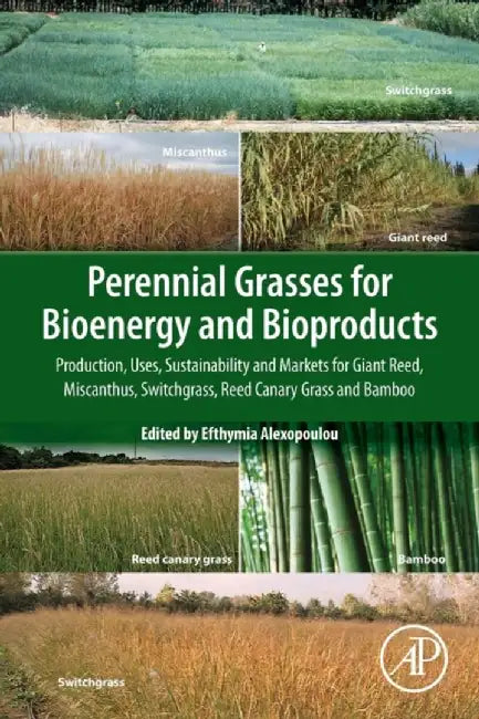 Perennial Grasses for Bioenergy and Bioproducts: Production Uses Sustainability and: Markets for Giant Reed Miscanthus Switchgrass Reed Canary Grass and Bamboo 1ed: by Alexopoulou Efthymia