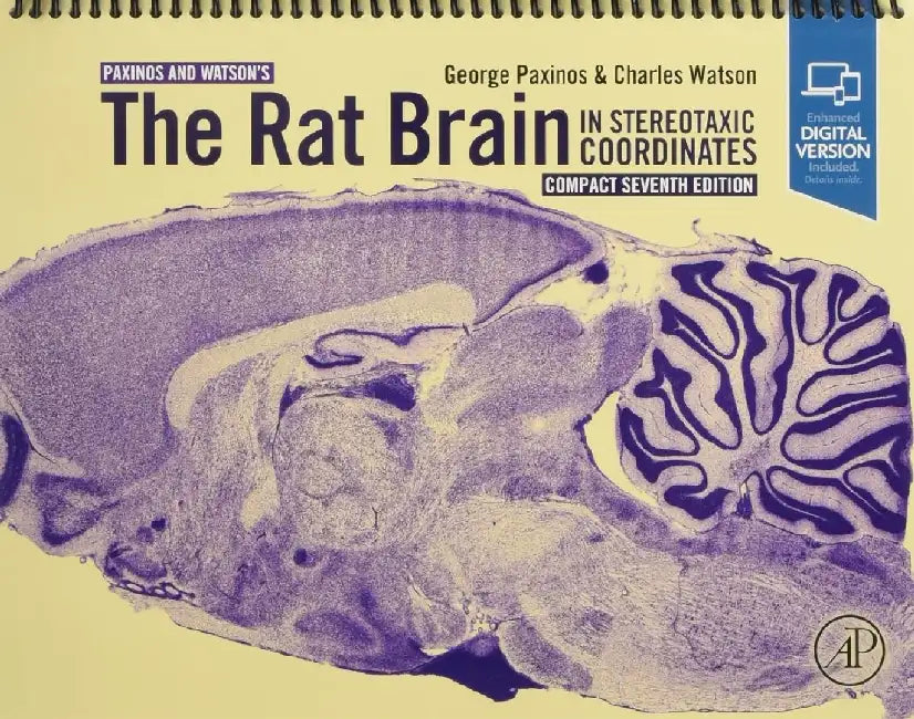 The Rat Brain in Stereotaxic Coordinates: Compact by George Paxinos