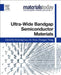 Ultra-Wide Bandgap Semiconductor Materials by Meiyong Liao, Bo Shen, Zhanguo Wang