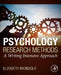 Psychology Research Methods: A Writing Intensive Approach by Elizabeth Brondolo