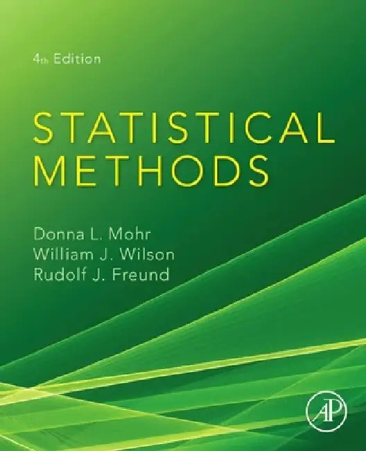 Statistical Methods by Donna L. Mohr