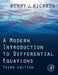 A Modern Introduction to Differential Equations by Henry J. Ricardo