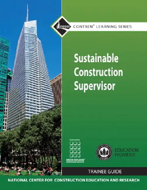 Sustainable Construction Supervisor TG by Nccer