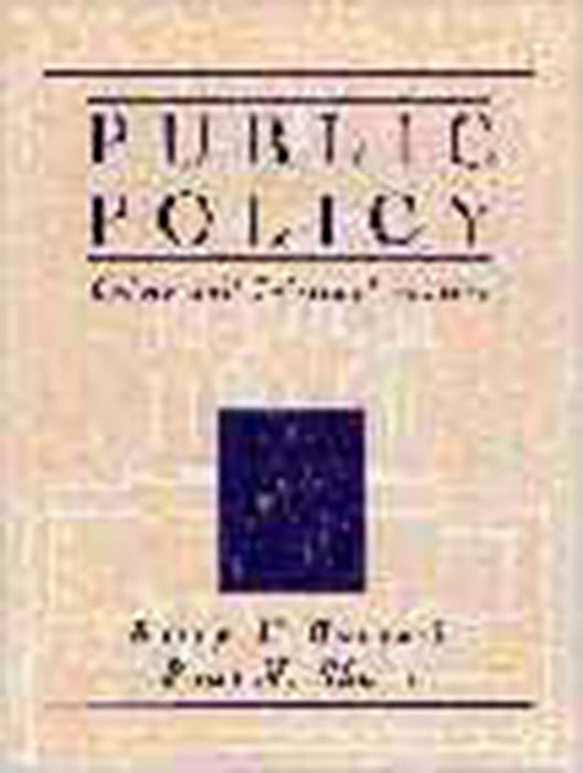 Public Policy: Crime and Criminal Justice