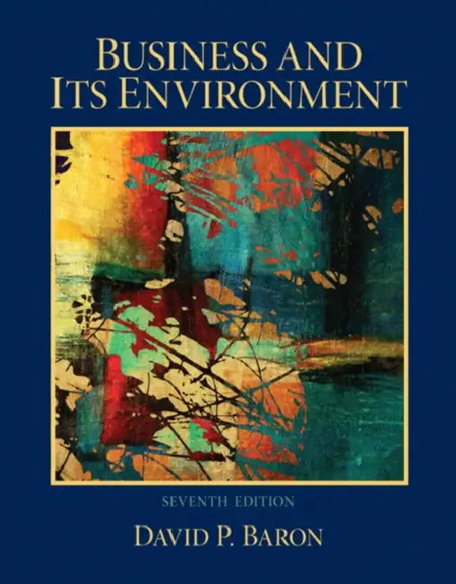 Business and Its Environment by David Baron