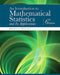 An Introduction to Mathematical Statistics and Its Applications by Richard Larsen, Morris Marx