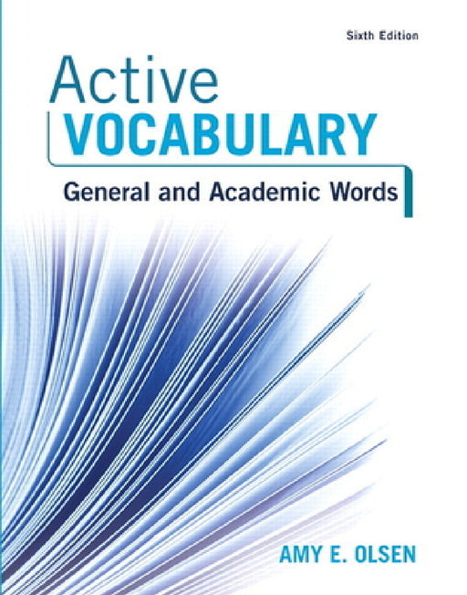 Active Vocabulary by Amy Olsen
