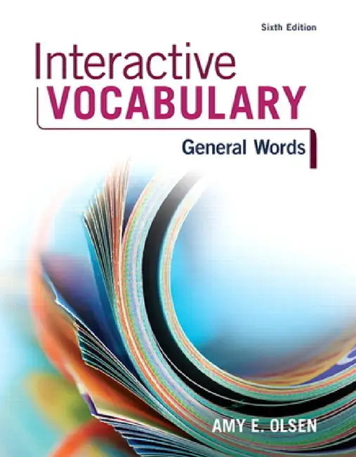 Interactive Vocabulary by Amy Olsen