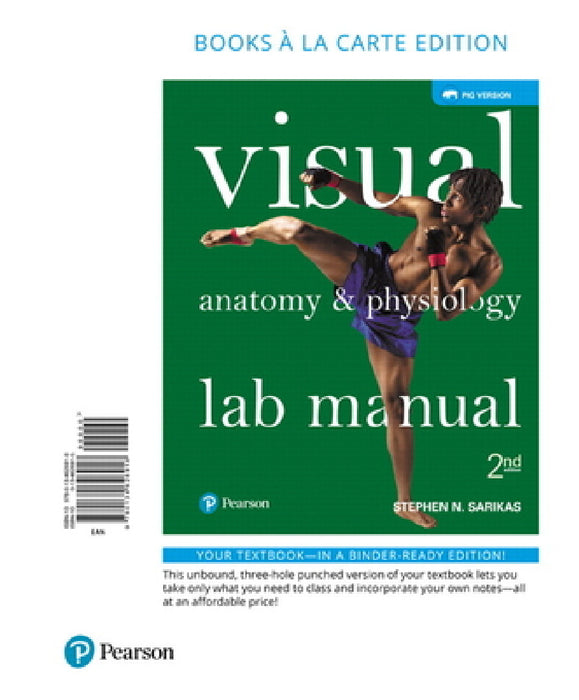 Visual Anatomy & Physiology Lab Manual, Pig Version by Stephen Sarikas