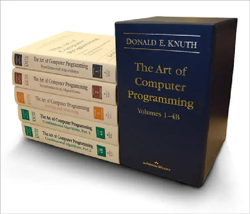The Art of Computer Programming, Volumes 1-4b, Boxed Set by Donald Knuth