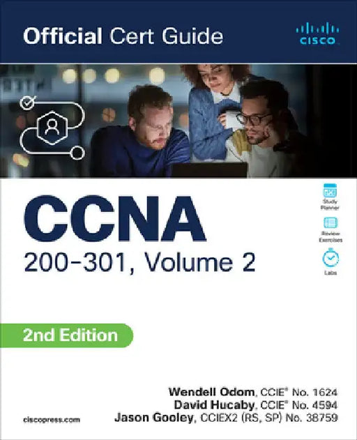 CCNA 200-301 Official Cert Guide, Volume 2 by Wendell Odom