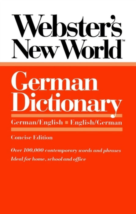 Webster'S New World German Dictionary by Horst Kopleck