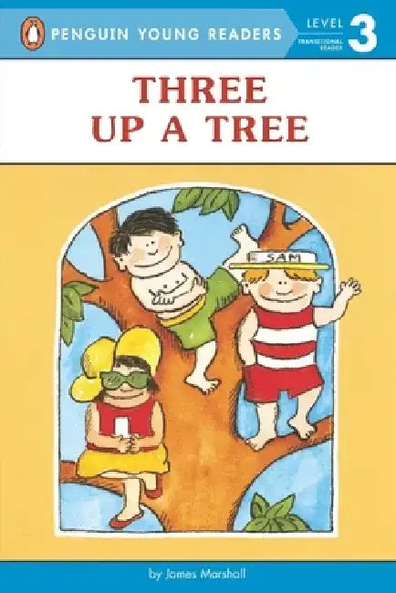 Three Up a Tree: Level 2 by James Marshall