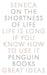 On the Shortness of Life by Seneca