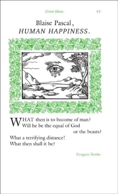 Human Happiness by Blaise Pascal