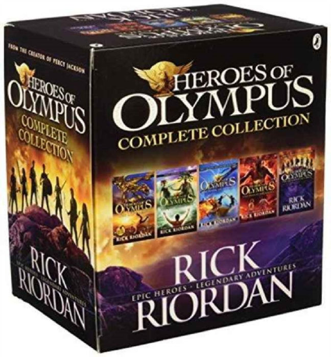 Heroes Of Olympus Complete Collection by Rick Riordan
