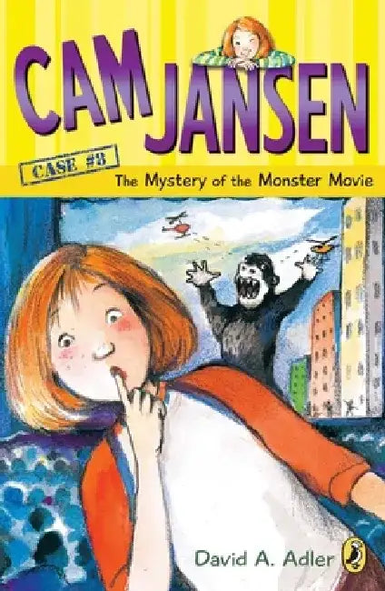CAM Jansen: The Mystery of the Monster Movie #8 by David A. Adler