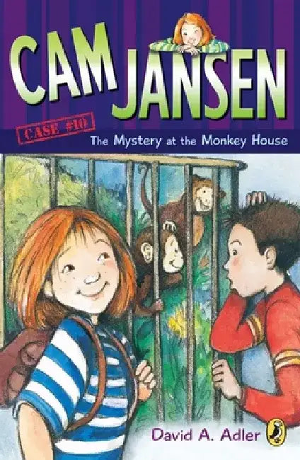CAM Jansen: The Mystery of the Monkey House #10 by David A. Adler