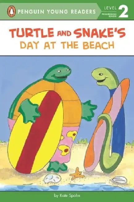 Turtle and Snake's Day at the Beach by Kate Spohn