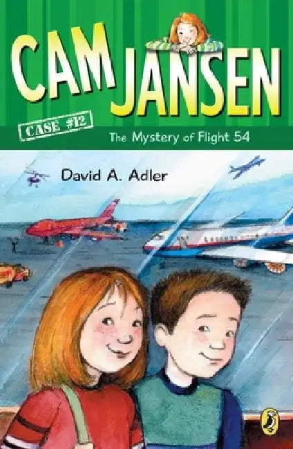 CAM Jansen: The Mystery of Flight 54 #12 by David A. Adler