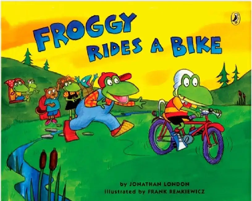 Froggy Rides a Bike by Jonathan London