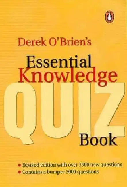 Essential Knowledge Quiz Book by Derek O'Brien