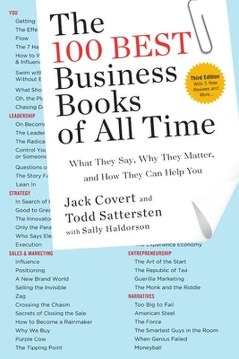 The 100 Best Business Books of All Time: What They Say, Why They Matter, and How They Can Help You by Jack Covert