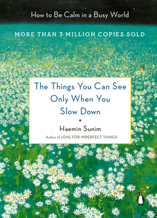 The Things You Can See Only When You Slow Down: How to Be Calm and Mindful in a Fast-Paced World by Sunim, Haemin