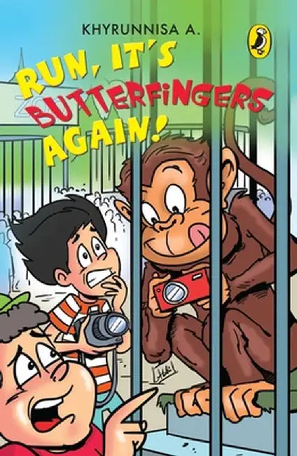 Run, It's Butterfingers Again! by Khyrunnisa A