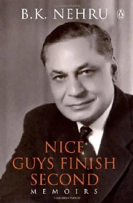 Nice Guys Finish Second by Jawaharlal Nehru