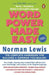 Word Power Made Easy: Over A Million Copies Sold Worldwide: With Self Assessment Activities: Ideal For Ielts & Toefl Preparations by Norman Lewis